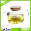 Heat Resistant Blooming Tea Pumkin Glass Teapot